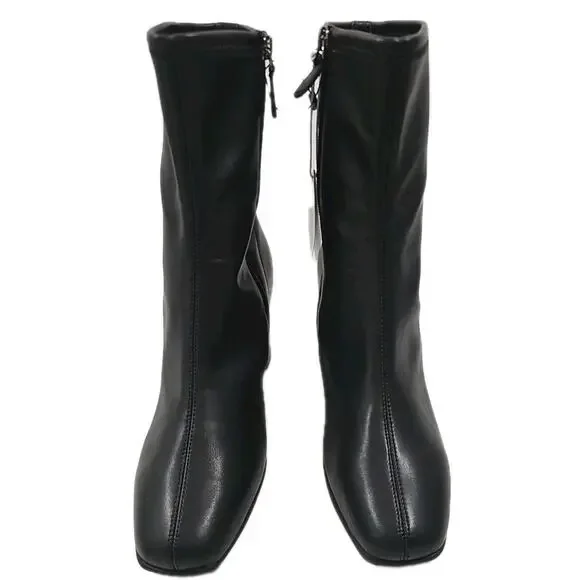 Aerosoles ~Woman Size 9.5W~ Black Miley Mid-Ca Ankle Boots NWOB. - Picture 12 of 14